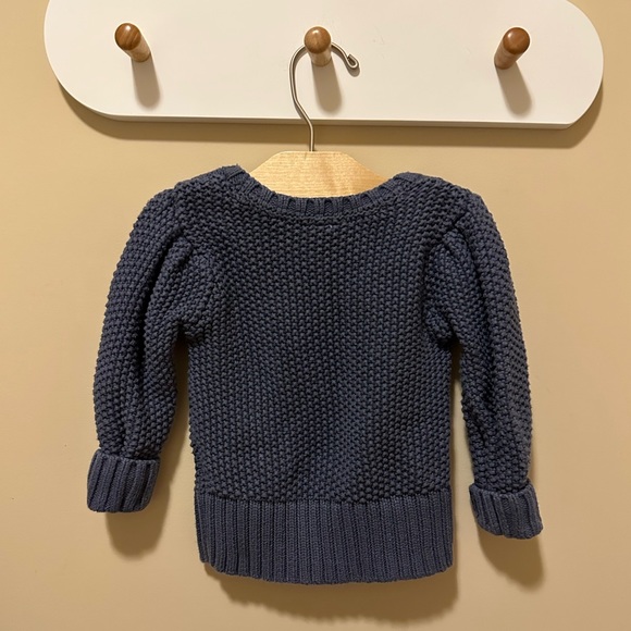 GAP Chunky Sweater in Dark Grey/Blue - Picture 2 of 3